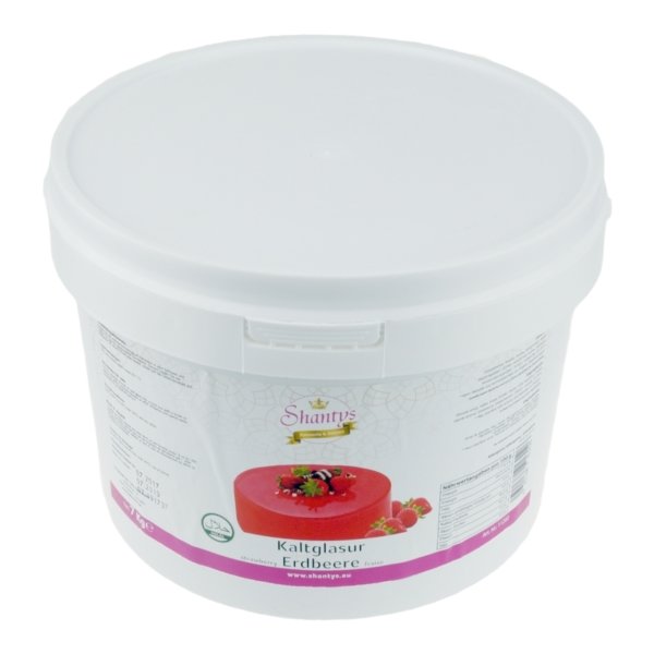 Kaltglasur Erdbeere - 7 Kg - Shantys