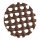 Choco Deco - Netz rund - Zartbitter - 160 Stück (50 x 50 mm) - Shantys
