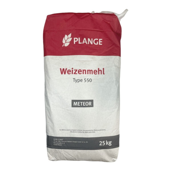Weizenmehl Plange Meteor 550 - 25 Kg