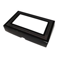 Noble Box with Window - medium - 100 pcs