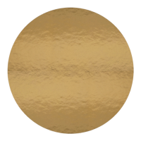 5 x Tortenuntersetzer zweiseitig - GOLD-SILBER spiegelnd - rund - 24 cm Ø