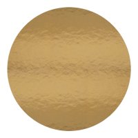 5 x Cake Coaster doublesided - GOLD-SILVER glossy - round - 29 cm Ø