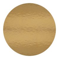 5 x Tortenuntersetzer zweiseitig - GOLD-SILBER spiegelnd - rund - 34 cm Ø