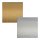 5 x Tortenuntersetzer zweiseitig - GOLD-SILBER spiegelnd - quadrat - 34x34 cm