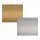 5 x Tortenuntersetzer zweiseitig - GOLD-SILBER spiegelnd - rechteck - 44x34 cm