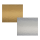 5 x Tortenuntersetzer zweiseitig - GOLD-SILBER spiegelnd - rechteck - 44x34 cm
