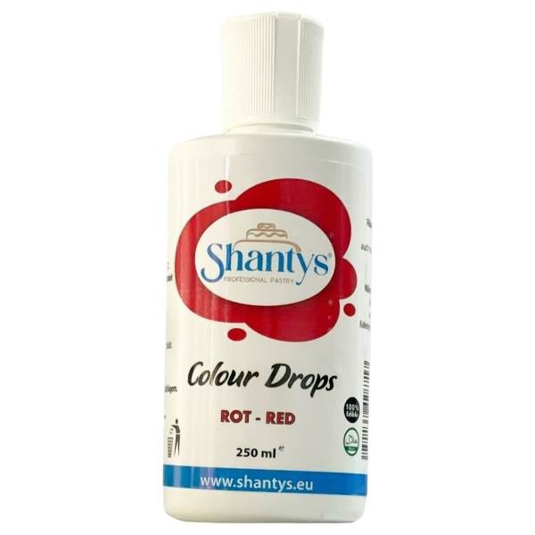 Colour Drops & Airbrush 250 ml - ROT - Shantys