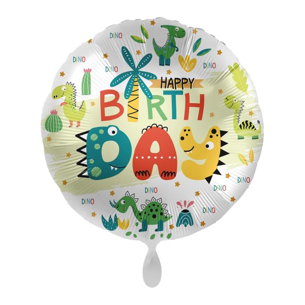 Foil Balloon - Dinoland Birthday