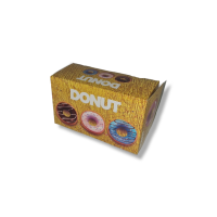 2er Donut Box - (18 x 11 x 8 cm) - 100 Stück