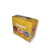 4er Donut Box - (19 x 18 x 8 cm) - 100 Stück
