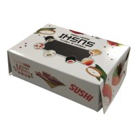 Sushi Box - XL  (28 x 28 x 5 cm)  100 pcs