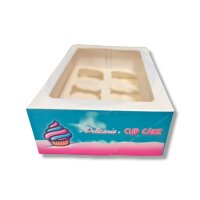 5 pcs Cupcake Box for 6