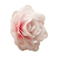 Wafer Rose - Rosa Groß - 12,5 cm (Waferdeko /...