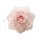 Wafer Rose - Pink Groß - 12,5 cm (Waferdeko / Oblaten Blume) - Dekora
