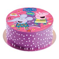 Edible Cake Disc - Peppa Pig - 20 cm