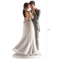 Brautpaar - Vienna / Wien - Hochzeit Figur - 18 cm (Cake Topper) - Dekora