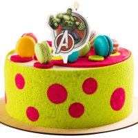 Cake Candle - Hulk
