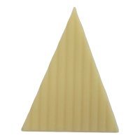 Choco Deco - Triangle - White - 300 pieces (45 x 30 mm)