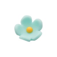 Sugar Flower - Tiny Flowers - light blue (100 pieces) -...