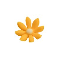 Sugar Flower - Daisy - yellow (100 pcs) - Shantys