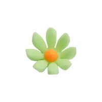 Sugar Flower - Daisy - light green (100 pcs) - Shantys