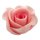 Sugar flower - rose large - light pink (12 pieces) - shanty
