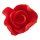 Sugar flower - rose small- red (16 pieces) - Shantys