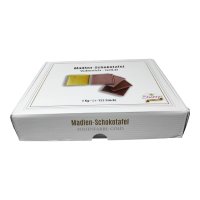 Madlen Schokotafel - Vollmilch - SILBER - 1 Kg (ca. 155...