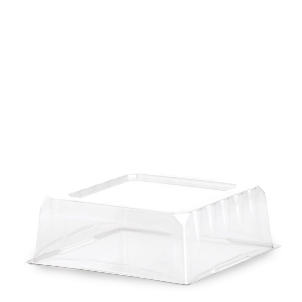 PET Patisserie Box / Plastikschale 12x12x4,5 cm - 912 Stück