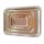 200 x Serving Plates rectangulared S - 195x137 mm - (5,6 Kg) Colour: GOLD